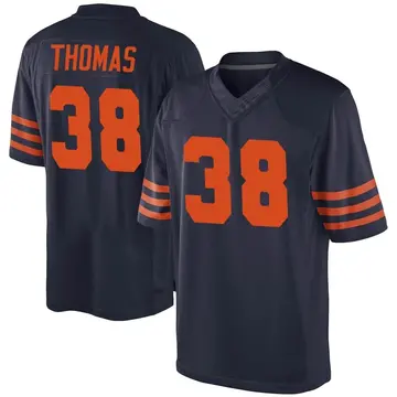 Nike A.J. Thomas Youth Game Chicago Bears Navy Blue Alternate Jersey