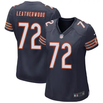 Nike Alex Leatherwood Women's Game Chicago Bears Navy Team Color Jersey
