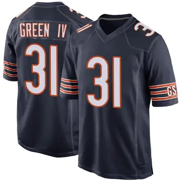 Nike Allie Green IV Youth Game Chicago Bears Navy Team Color Jersey