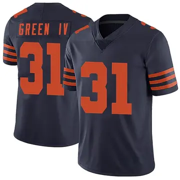 Nike Allie Green IV Youth Limited Chicago Bears Navy Blue Alternate Vapor Untouchable Jersey