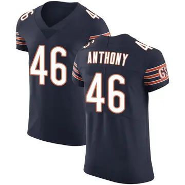 Nike Andre Anthony Men's Elite Chicago Bears Navy Team Color Vapor Untouchable Jersey