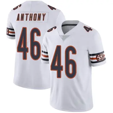 Nike Andre Anthony Youth Limited Chicago Bears White Vapor Untouchable Jersey