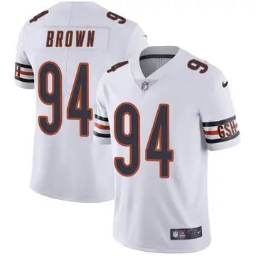 Nike Andrew Brown Youth Limited Chicago Bears White Vapor Untouchable Jersey