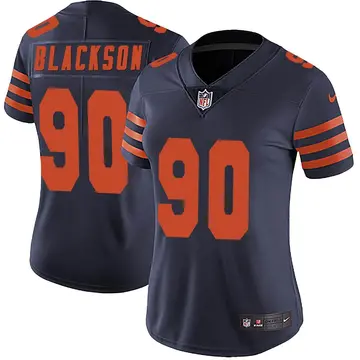 Nike Angelo Blackson Women's Limited Chicago Bears Navy Blue Alternate Vapor Untouchable Jersey