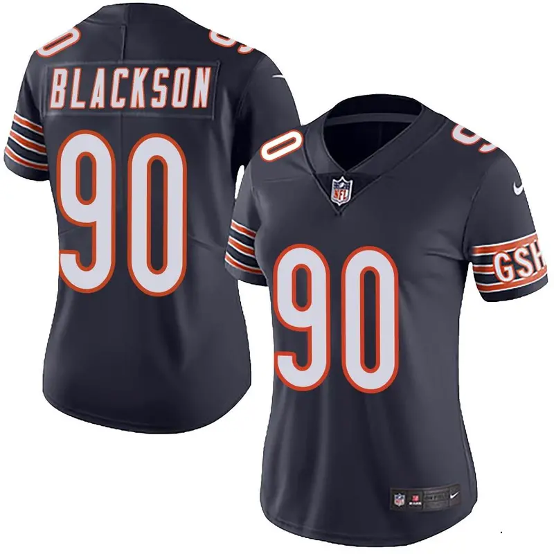 Nike Angelo Blackson Women's Limited Chicago Bears Navy Team Color Vapor Untouchable Jersey