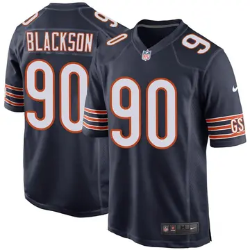 Nike Angelo Blackson Youth Game Chicago Bears Navy Team Color Jersey
