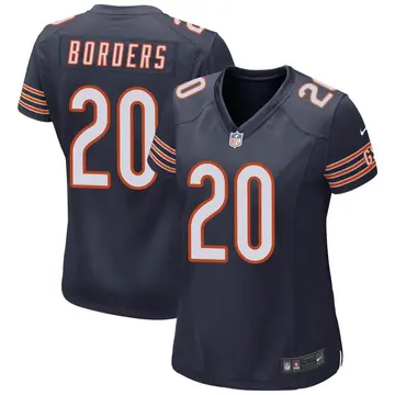 Nike Breon Borders Women's Game Chicago Bears Navy Team Color Jersey
