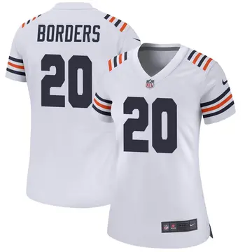 Nike Breon Borders Women's Game Chicago Bears White Alternate Classic Jersey