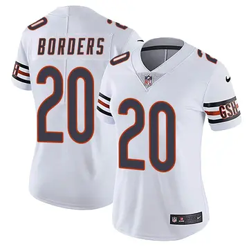 Nike Breon Borders Women's Limited Chicago Bears White Vapor Untouchable Jersey