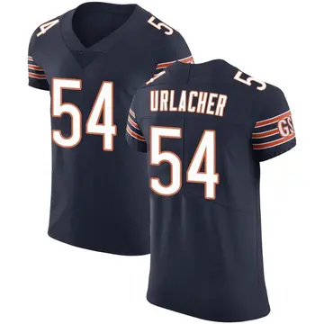 Nike Brian Urlacher Men's Elite Chicago Bears Navy Team Color Vapor Untouchable Jersey