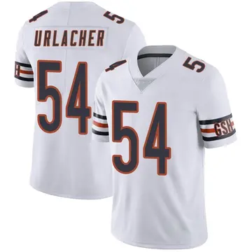 Nike Brian Urlacher Men's Limited Chicago Bears White Vapor Untouchable Jersey