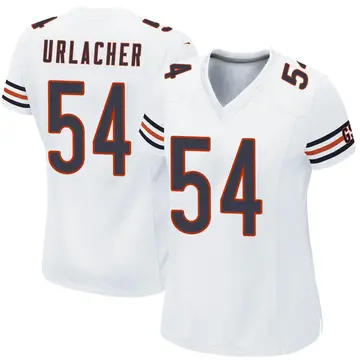 Nike Brian Urlacher Women's Game Chicago Bears White Jersey