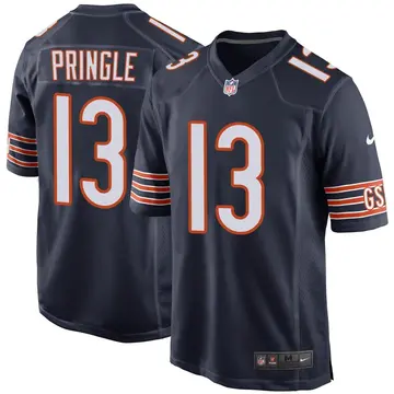 Nike Byron Pringle Youth Game Chicago Bears Navy Team Color Jersey