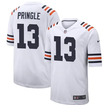 Nike Byron Pringle Youth Game Chicago Bears White Alternate Classic Jersey