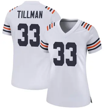 Nike Charles Tillman Women's Game Chicago Bears White Alternate Classic Jersey