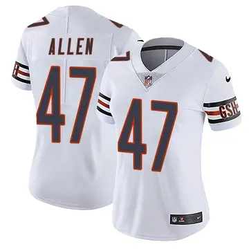 Nike Chase Allen Women's Limited Chicago Bears White Vapor Untouchable Jersey