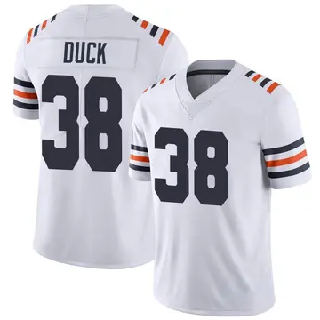 Nike Clifton Duck Youth Limited Chicago Bears White Alternate Classic Vapor Jersey