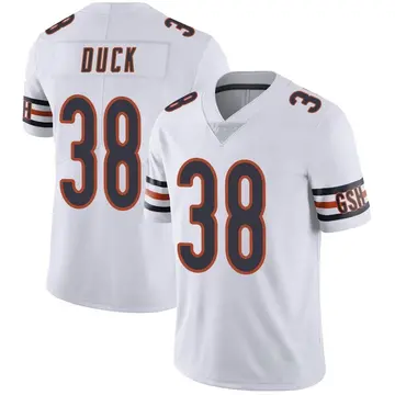 Nike Clifton Duck Youth Limited Chicago Bears White Vapor Untouchable Jersey
