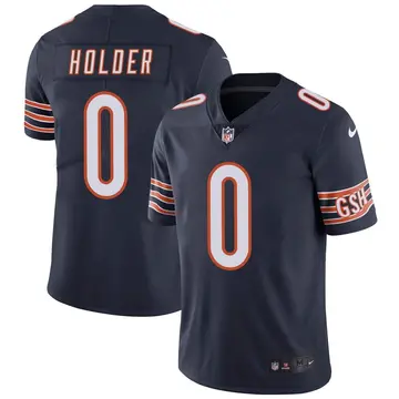 Nike Cyrus Holder Men's Limited Chicago Bears Navy Team Color Vapor Untouchable Jersey