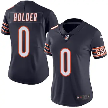 Nike Cyrus Holder Women's Limited Chicago Bears Navy Team Color Vapor Untouchable Jersey