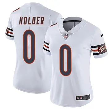 Nike Cyrus Holder Women's Limited Chicago Bears White Vapor Untouchable Jersey