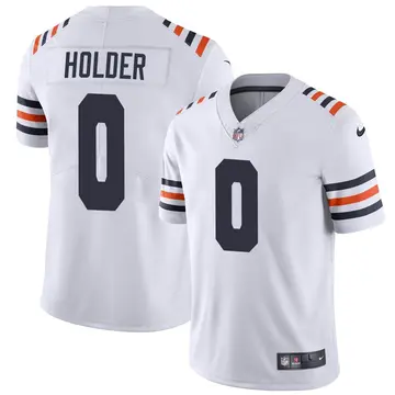 Nike Cyrus Holder Youth Limited Chicago Bears White Alternate Classic Vapor Jersey