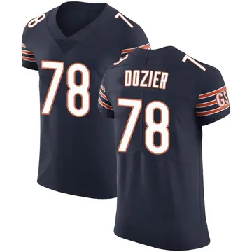 Nike Dakota Dozier Men's Elite Chicago Bears Navy Team Color Vapor Untouchable Jersey