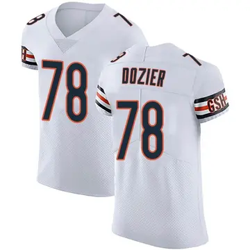 Nike Dakota Dozier Men's Elite Chicago Bears White Vapor Untouchable Jersey