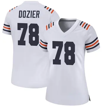 Nike Dakota Dozier Women's Game Chicago Bears White Alternate Classic Jersey