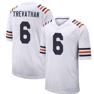 Nike Danny Trevathan Men's Game Chicago Bears White Alternate Classic Jersey