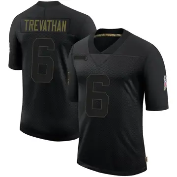 Nike Danny Trevathan Men's Limited Chicago Bears Black 2020 Salute To Service Jersey