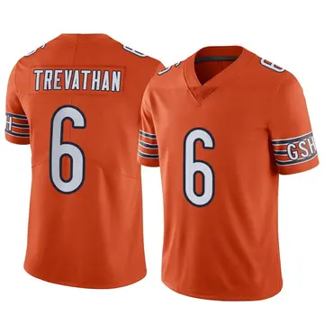 Nike Danny Trevathan Men's Limited Chicago Bears Orange Alternate Vapor Jersey