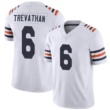 Nike Danny Trevathan Men's Limited Chicago Bears White Alternate Classic Vapor Jersey