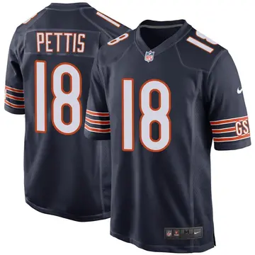 Nike Dante Pettis Youth Game Chicago Bears Navy Team Color Jersey