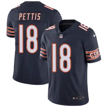 Nike Dante Pettis Youth Limited Chicago Bears Navy Team Color Vapor Untouchable Jersey