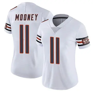 Nike Darnell Mooney Women's Limited Chicago Bears White Vapor Untouchable Jersey