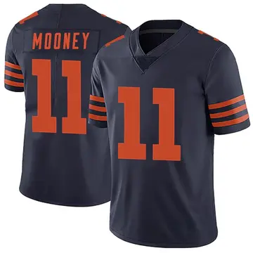 Nike Darnell Mooney Youth Limited Chicago Bears Navy Blue Alternate Vapor Untouchable Jersey