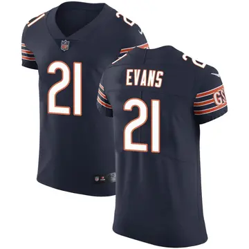 Nike Darrynton Evans Men's Elite Chicago Bears Navy Team Color Vapor Untouchable Jersey