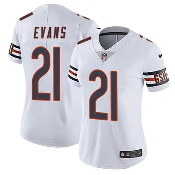 Nike Darrynton Evans Women's Limited Chicago Bears White Vapor Untouchable Jersey