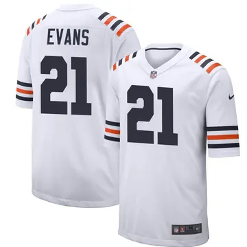 Nike Darrynton Evans Youth Game Chicago Bears White Alternate Classic Jersey