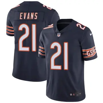 Nike Darrynton Evans Youth Limited Chicago Bears Navy Team Color Vapor Untouchable Jersey