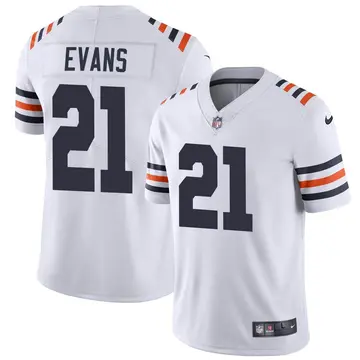 Nike Darrynton Evans Youth Limited Chicago Bears White Alternate Classic Vapor Jersey