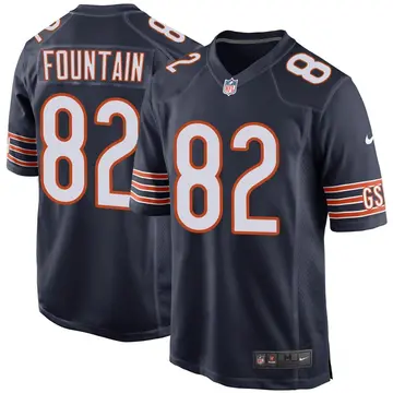 Nike Daurice Fountain Men's Game Chicago Bears Navy Team Color Jersey