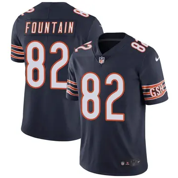Nike Daurice Fountain Men's Limited Chicago Bears Navy Team Color Vapor Untouchable Jersey