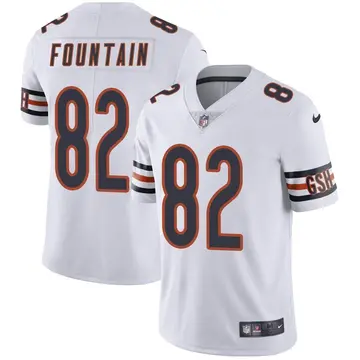 Nike Daurice Fountain Men's Limited Chicago Bears White Vapor Untouchable Jersey
