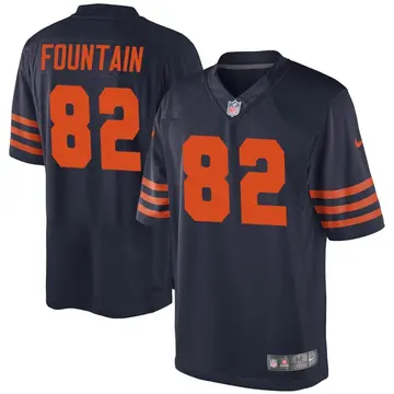 Nike Daurice Fountain Youth Game Chicago Bears Navy Blue Alternate Jersey