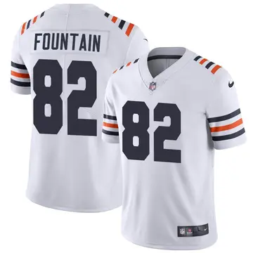 Nike Daurice Fountain Youth Limited Chicago Bears White Alternate Classic Vapor Jersey