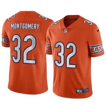 Nike David Montgomery Youth Limited Chicago Bears Orange Alternate Vapor Jersey