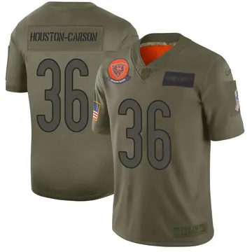 Nike DeAndre Houston-Carson Men's Limited Chicago Bears Camo 2019 Salute to Service Jersey