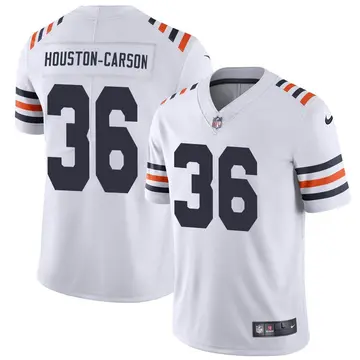 Nike DeAndre Houston-Carson Youth Limited Chicago Bears White Alternate Classic Vapor Jersey